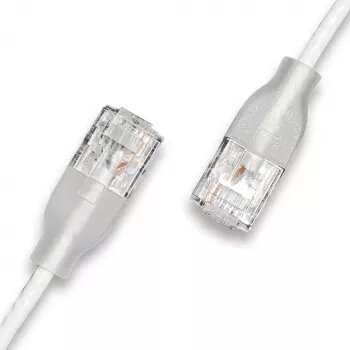 Networking cable Wantec 7408 RJ45 Cat6a 5m White