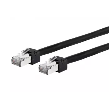 Networking cable METZ CONNECT 13084F0500-E 0.5m Cat5e S/UTP Black