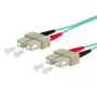 Fibre optic cable METZ CONNECT 151J1EOEO15E SC I-V(ZN) H 1.5 m Aqua