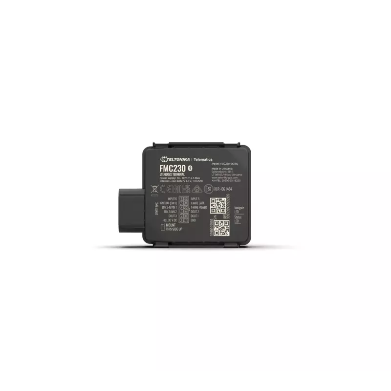 GPS tracker Teltonika FMC230 Waterproof LTE CAT 1 Black