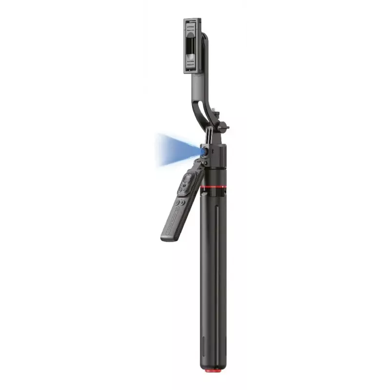 Tripod 4smarts 541772 for smartphone and digital camera, 3‑leg, max height 176 cm, weight 560 g, black