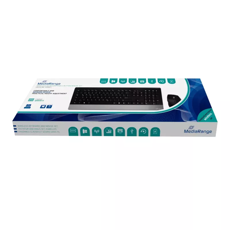 Keyboard Mouse included MediaRange MROS105