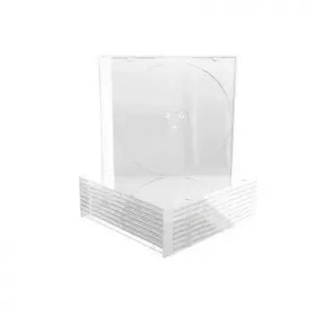 CD Slimcase MediaRange BOX32-T for 1 disc 5.2mm transparent tray