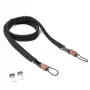 Camera strap JetWorld The Traveler (C-Rope) — nylon, black, max length 100 cm