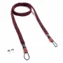 Camera Strap Genius C-Rope Traveler for Digital Camera, Nylon, 140 cm, Black/Red