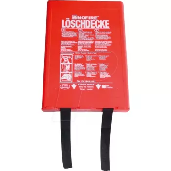 Fire blanket no fire NO 120x180 in wall box — 120×180 cm fire safety blanket