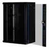 Wall Mounted Rack Rockstable RS19-6418 18U 19 inch Tempered Glass