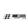 Rockstable 18U 19 inch Wall Mounted Rack Black RS19-6418S