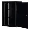 Rockstable 18U 19 inch Wall Mounted Rack Black RS19-6418S