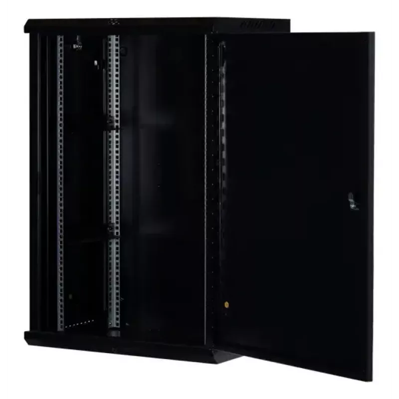 Rockstable 18U 19 inch Wall Mounted Rack Black RS19-6418S
