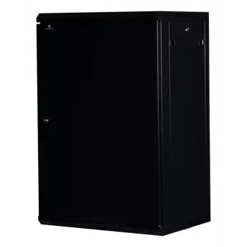 Rockstable 18U 19 inch Wall Mounted Rack Black RS19-6418S