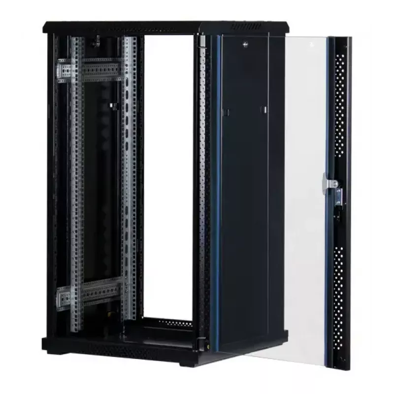 Rockstable 22 U 19 inch Server Cabinet with Tempered Glass RS19-6622