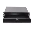 Drawer unit Rockstable 2 U 19 inch Lockable Drawer Steel Black