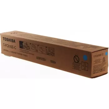Toner cartridge Toshiba T-FC616EC Cyan model 6AK00000369 compatible with Toshiba copiers/printers