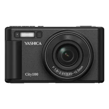 Compact camera Yashica City 100 72 MP CMOS Black 3x Optical Zoom