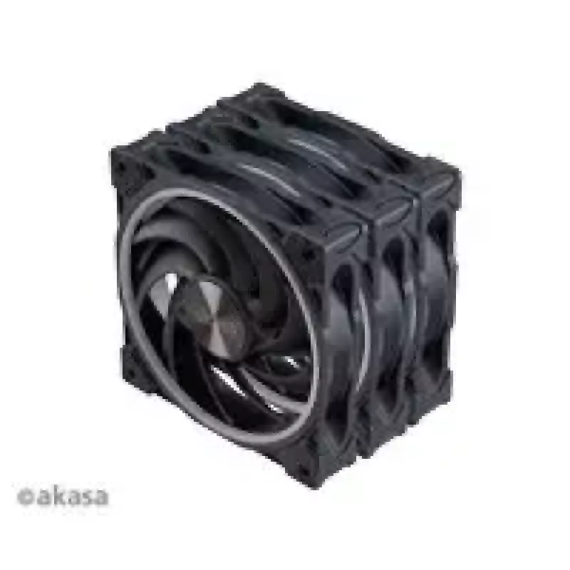 Axial case fan set Akasa SOHO AR LED 12 cm RGB, 3 pieces