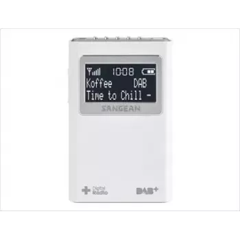 Portable Radio Sangean DPR-39 DAB+ FM LCD White