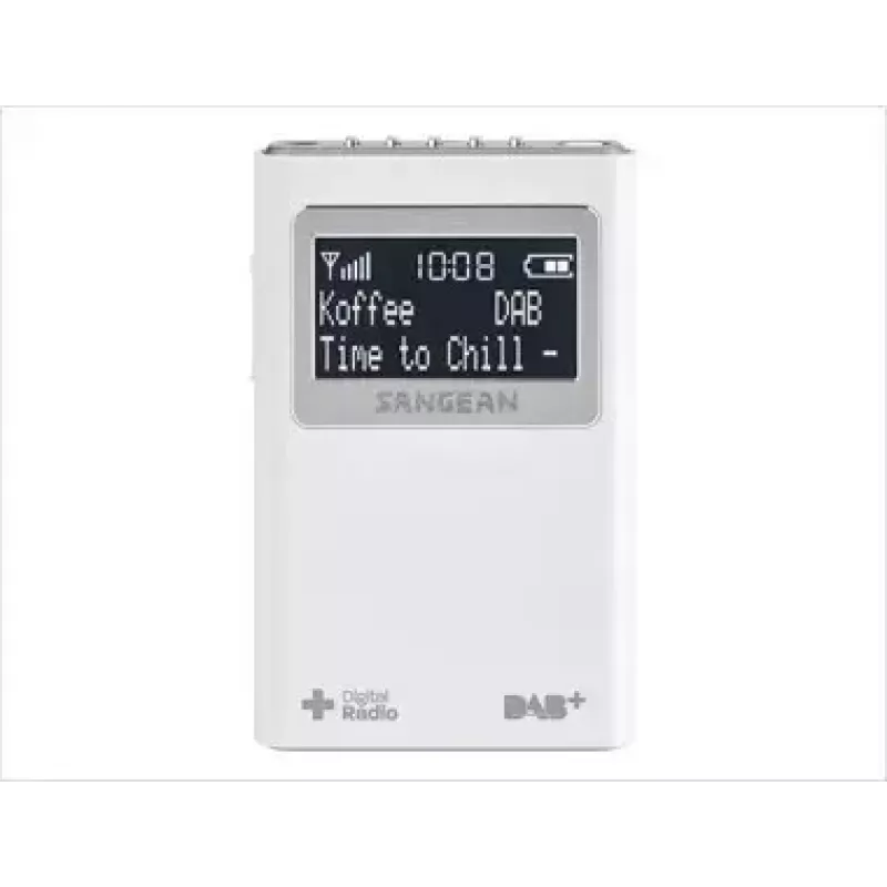Portable Radio Sangean DPR-39 DAB+ FM LCD White