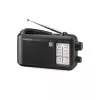 Portable Radio Sangean MMR-77 Analog AM FM Black 3.5mm Headphone