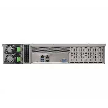 Server barebone ASRock 2U12L2S-SIENA (2U) — AMD SoC, Socket SP6, 12×3.5 inch + 2×2.5 inch bays, 800W PSU, DDR5 up to 96GB