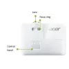 Acer short-throw projector S1387n, WXGA 1280x800, 4000 ANSI, 20,000:1, HDMI/VGA/RJ45, 16W speaker, 3.1 kg