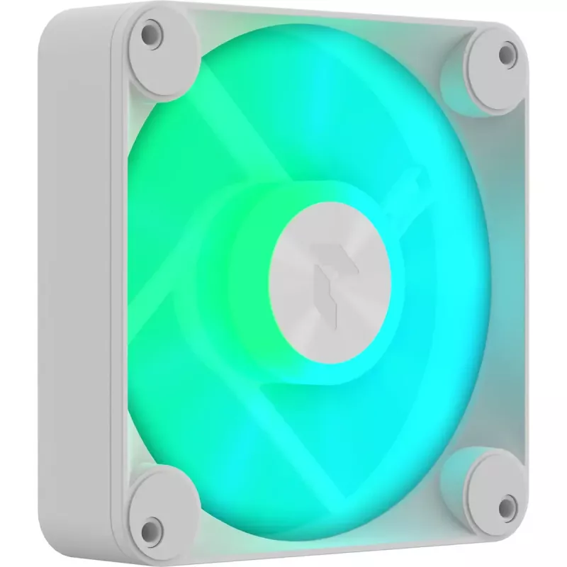 APNX 120 mm case fans 3-pack — APNX FP1-120 white, three 120mm cooling fans
