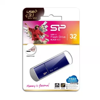 USB flash drive Silicon Power 32 GB USB Type-A 3.2 Gen 1 Blaze B05