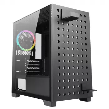PC Case Azza Elise Tower Black, Tower, Black