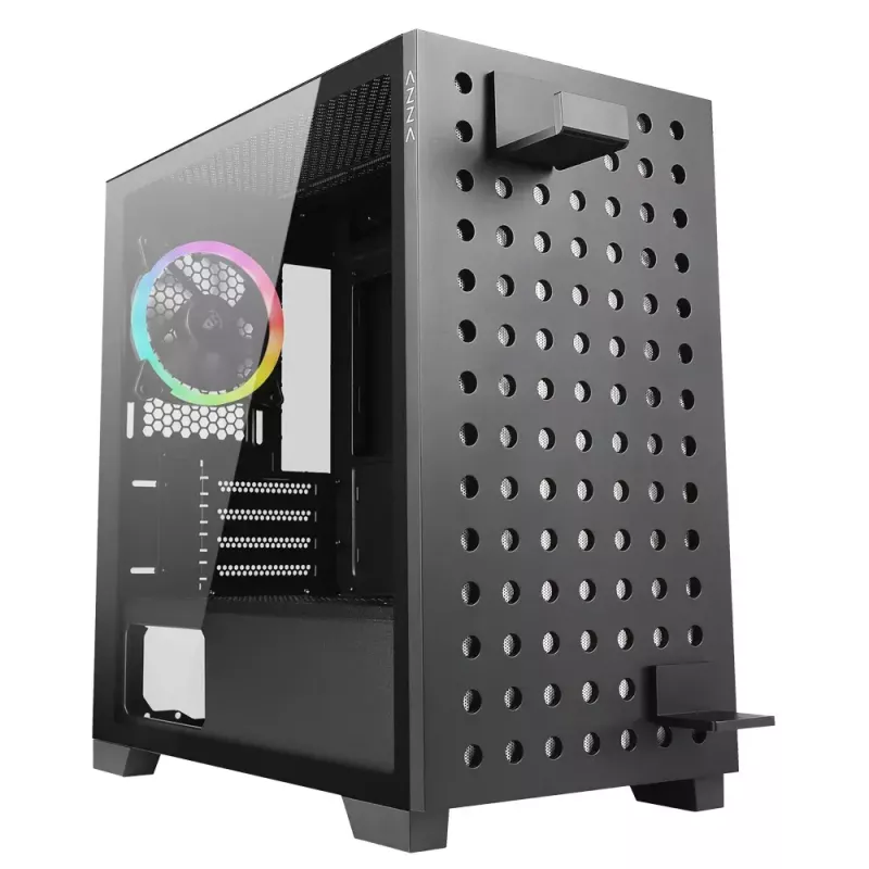 PC Case Azza Elise Tower Black, Tower, Black