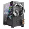 PC Case Azza Elise Tower Black, Tower, Black