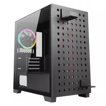 PC Case Azza Elise Tower Black, Tower, Black