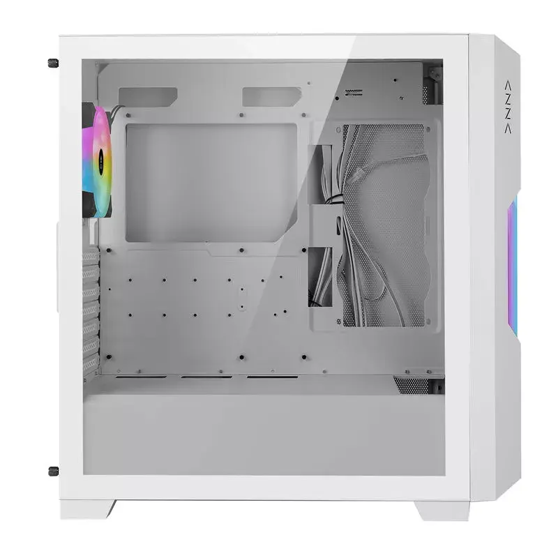 PC case Azza Guardian Glass Midi Tower White