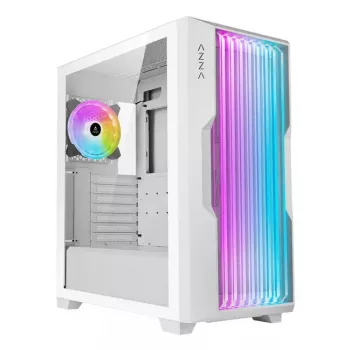 PC case Azza Guardian Glass Midi Tower White