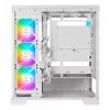 PC Midi Tower AZZA Cove (CSAZ-570W) — Black, ATX/Micro-ITX/ITX, 3x120mm side fans, 1x120mm rear fan, supports 2.5 inch & 3.5 inch drives