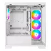 PC Midi Tower AZZA Cove (CSAZ-570W) — Black, ATX/Micro-ITX/ITX, 3x120mm side fans, 1x120mm rear fan, supports 2.5 inch & 3.5 inch drives