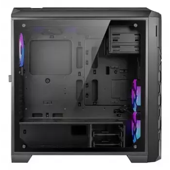 PC Case AZZA STORM ARGB Full Tower — Black, ATX/Micro-ATX/EATX support, 2x 3.5 inch + 6x 2.5 inch bays, ARGB fans preinstalled