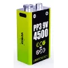 Rechargeable 9V Battery Pack VERICO LoopEnergy PP3 4500 — Li‑Ion, 2 pcs, 500 mAh, USB‑C charging