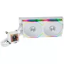 CPU AIO Liquid Cooler lian li Galahad II LCD 280 — 280mm radiator, integrated LCD, white