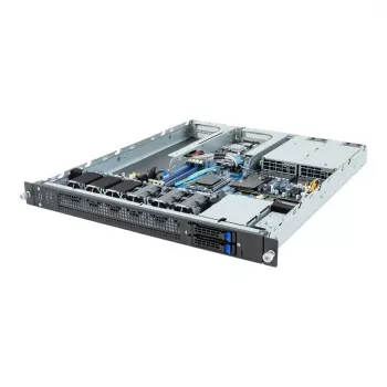 Rack server 1U GIGABYTE E133-C10-AAG1 — Socket AM5, AMD EPYC 4004 support, 4x DDR5 DIMM, 800W 80 PLUS Titanium PSU