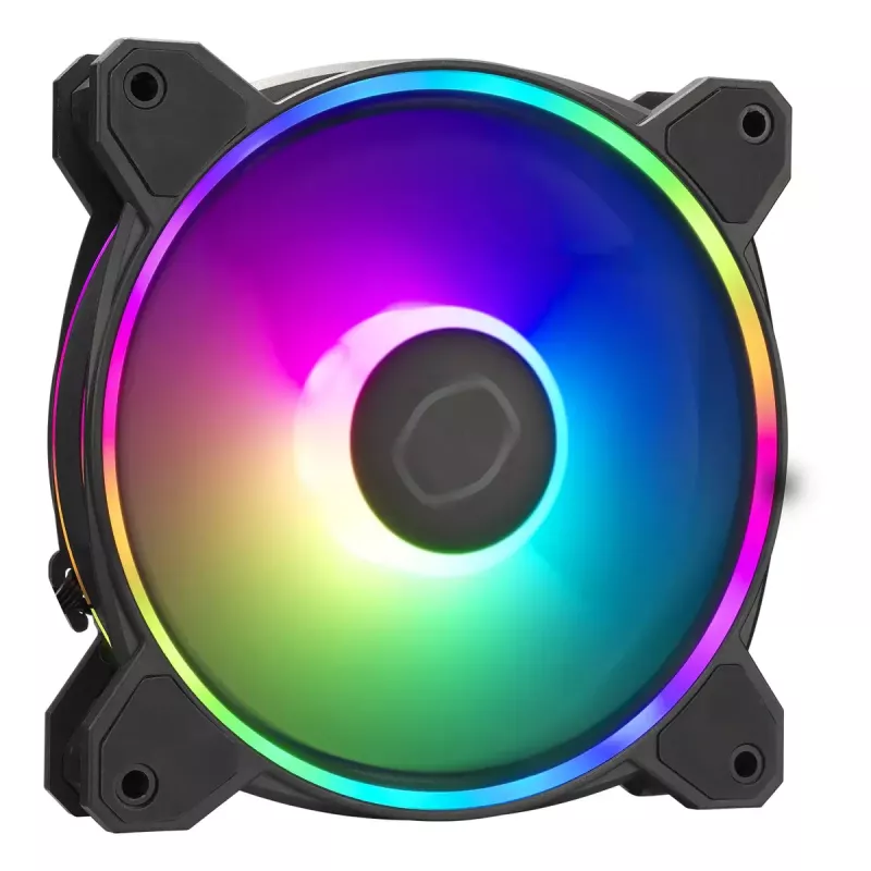 Fan Cooler Master MasterFan MF120 Halo² 12 cm Black 3 pcs