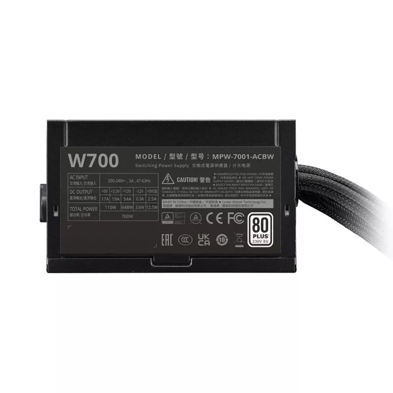 Power Supply Unit Cooler Master ELITE NEX White 700