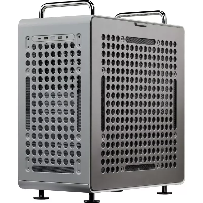 Computer case Cooler Master QUBE 540 Moonstone — mid-tower with tempered glass side panel (gray)