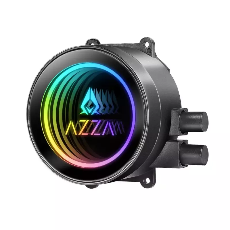 Liquid cooling kit Azza LCAZ-240C-ARGB 12 cm Black