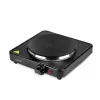 Maestro MR-772-1 Countertop Sealed-Plate Hob, 1 Zone, Black, 1500 W, Rotary Control