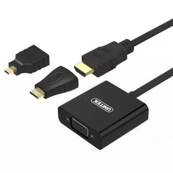 Video Cable Adapter UNITEK Y-6355 VGA to HDMI