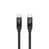 USB4 Gen 2x2 USB C cable Unitek C14100BK-0.8M — 0.8 m, USB-C to USB-C, 40 Gbit/s, black