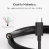 UNITEK USB Cable C14103BK-1.5M USB 3.2 Gen 1 USB A USB C Black 1.5m