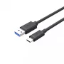 UNITEK USB Cable C14103BK-1.5M USB 3.2 Gen 1 USB A USB C Black 1.5m