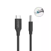 Power Cable UNITEK C14117BK-1.8M USB C DC 1.8m 20V 3.25A