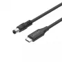 Power Cable UNITEK C14119BK-1.8M 1.8m USB C DC 20V 3.25A